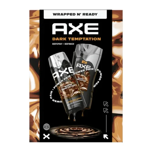AXE Dark Temptation Gift Set – Deodorant Spray 150ml & Shower Gel 250ml