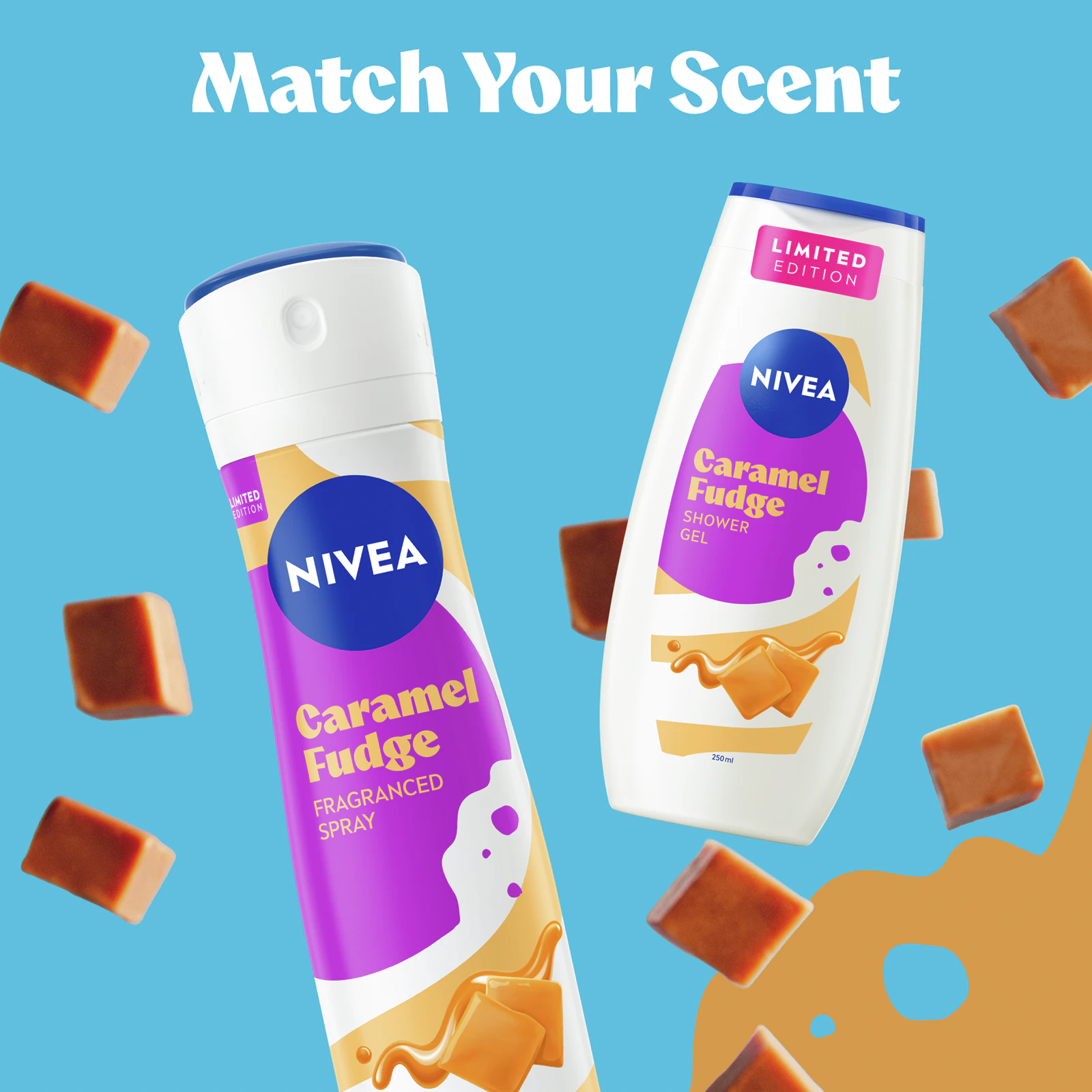 NIVEA Caramel Fudge Shower Gel - Image 2