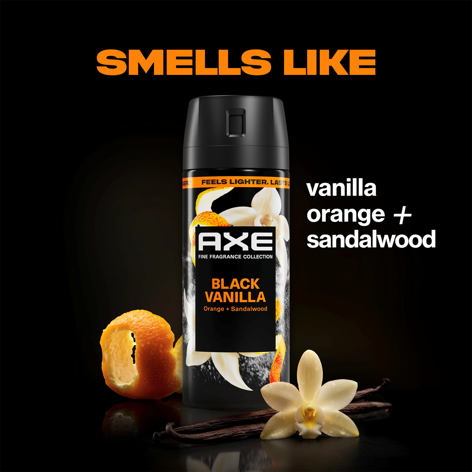 AXE Premium Black Vanilla Spray Deodoran - Image 2